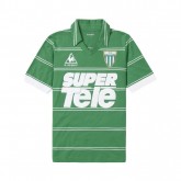 Le Coq Sportif Maillot Super Tele 81 St Etienne Vert T-Shirts Manches Courtes Homme Pas Cher